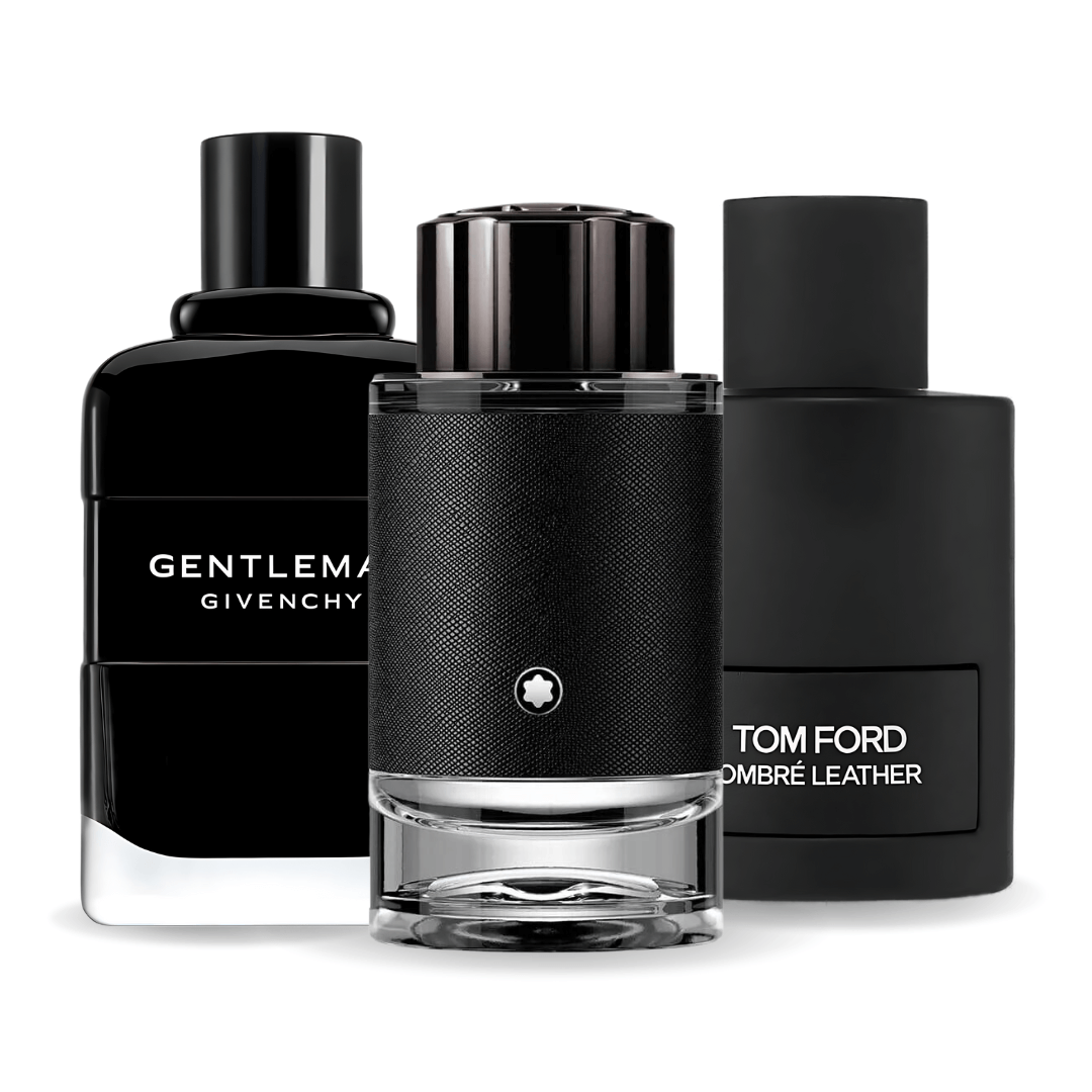 Sada 3 parfumov | Tom Ford Ombre Leather, Givenchy Gentleman, Montblanc Explorer 100 ml