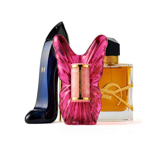 Sada 3 parfumov | Carolina Herrera Good Girl + Carolina Herrera La Bomba + Yves Saint Laurent Libre Intense 100 ml