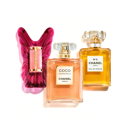 Sada 3 parfumov | Carolina Herrera La Bomba, COCO MADEMOISELLE, Chanel Nº5 100 ml