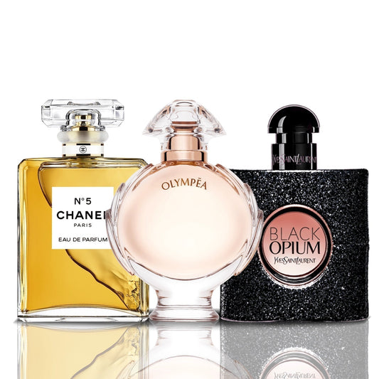Sada 3 parfumov | Black Opium + Chanel N°5 + Olympea 100 ml