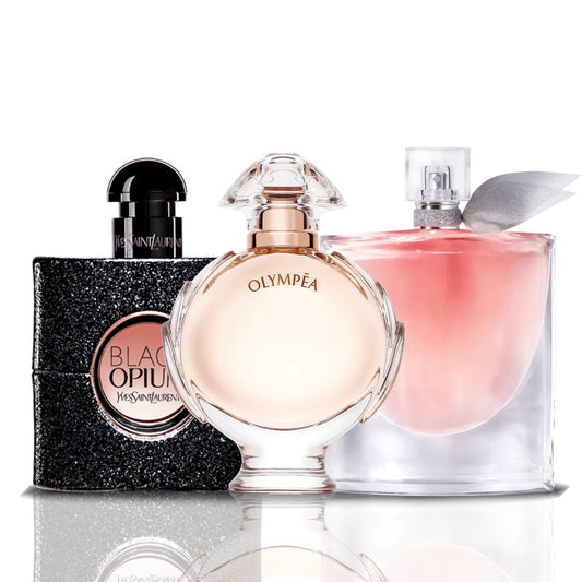Sada 3 parfumov | Black Opium + Olympea + La Vie Est Belle 100 ml