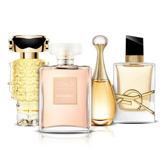 Sada 4 parfumov | Fame, Coco Mademoiselle, J'adore a Libre (100 ml)